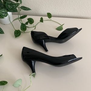 Jessica Simpson Milana Black Patent Heels